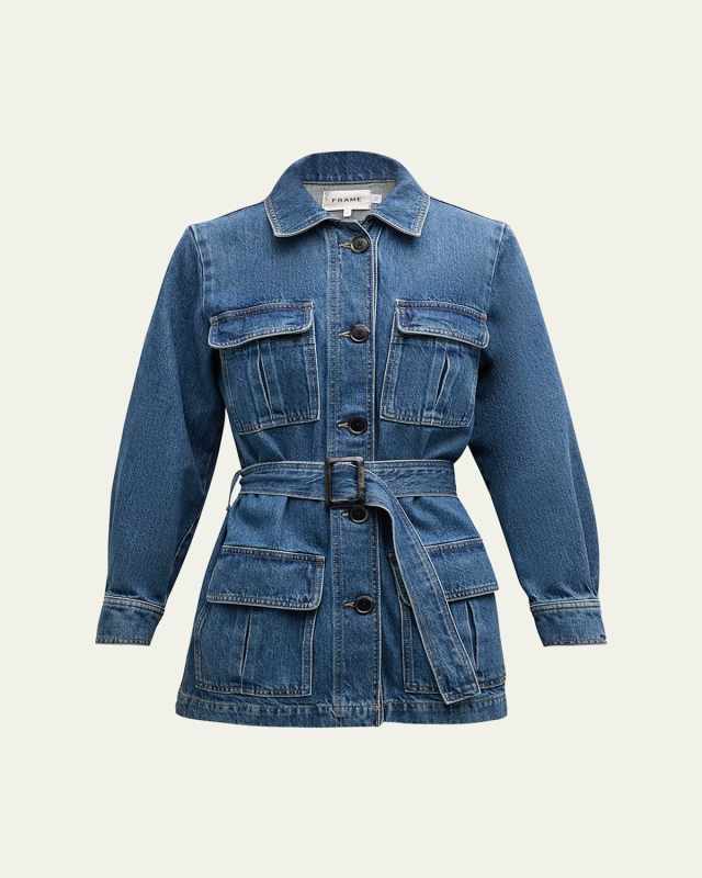 Denim Safari Jacket